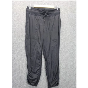 Lululemon Dance Studio Mid-Rise Cropped Pant Black Size 6 Activewear Pockets - Picture 1 of 6
