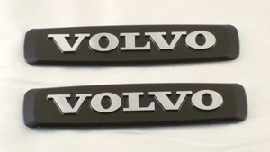 VOLVO SIDE FENDER EMBLEMS CHROME PLATED SET OF 2 PIECES - Bild 1 von 1