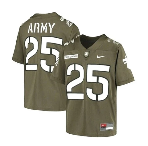 Nike Army Black Knights USA Infantry Football Jersey Mens M CK6204-222 Green Cover
