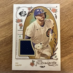 Topps Allen & Ginter 2024 - Reliquias B #AGR-IH Ian Happ (MEM) - Cachorros de Chicago - Imagen 1 de 2