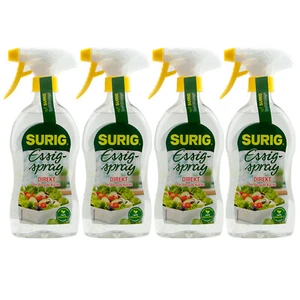 Surig Vinegar Spray Direct 4 X 500ml Speseessig for Food with Spray - Picture 1 of 1