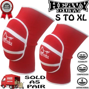 Austodex Knee Pads caps Protector brace leg foot support guards MMA Volleyball  - Picture 1 of 4