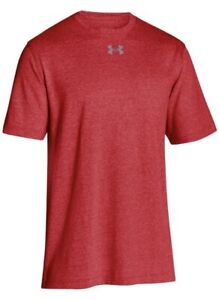 Under Armour Men's Heat gear  Stadium Short sleeve T-Shirt, Red, Medium