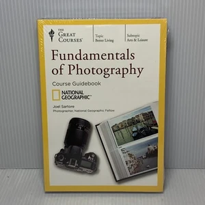 Great Courses: Fundamentals Of Camera Photography (4 DVD + Guidebook) ~ NEW - Imagen 1 de 5
