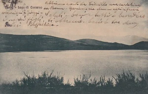 AK VON FROSINONE, FLÜCHTLINGE - SEE VON CANTERNO gereist 1932 - Bild 1 von 2