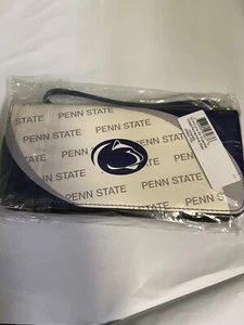Penn State Nittany Lions NCAA Little Earth  Curve Zip Organizer Ladies Wallet - Picture 1 of 3