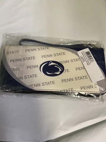 Penn State Nittany Lions NCAA Little Earth  Zip Organizer Women's Curved Wallet Cover