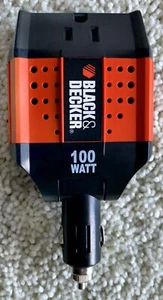 Black & Decker 100watt 12VDC to 110VAC MAXX Power Converter, Open Box - Picture 1 of 4