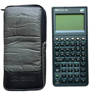Hewlett Packard HP 48G ,Calculatrice Graphique avec Etui d'origine T- bon état - Photo 1/6