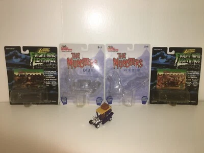 Johnny Lightning & Racing Champions Munsters Lote de 4 cajas y Taxi Car Tijuana Foto 1 de 4