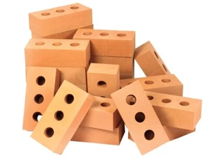 FOAM RED HOUSE BRICKS , REALISTIC LOOKING , DURABLE FIRM ( Pack of 25) - Picture 1 of 6