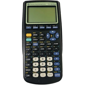 Texas Instruments TI-83 Plus Graphing Calculator with Case *For Parts/Repair* - Picture 1 of 8