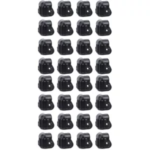 Set of 2 Speaker Wrap Angle Plastic Corner Guards Interlocking Protectors - Picture 1 of 12