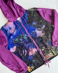 2022 Disney Parks Pandora Avatar Floating Mountains Windbreaker Jacket Adult 1X - Picture 1 of 2