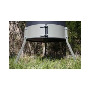 Boss Buck Hirsch Futterautomat 55 Gallonen Fass Band mit 20" Bein Stummel - Bild 1 von 3