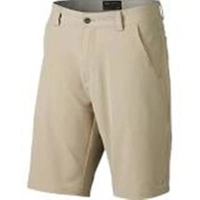 ¡NUEVO!  Pantalones cortos de golf Oakley Take 3.0 para hombre - talla 32 - gris madera - PGA Tour - Bubba Foto 1 de 3