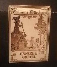 Goldbarren Grimms Märchen, Hänsel und Gretel 1/500 oz 999er Gold, im Acrylglas.