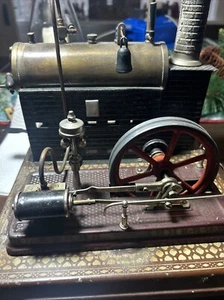 Bing Marklin Doll Steam Engine Power plant Antique Toy - Picture 1 of 24