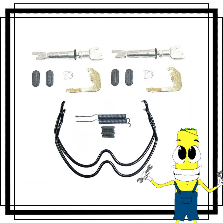 Kit completo de herrajes de tambor de freno trasero para GMC Sierra 1500 2005-2008 TODOS los modelos Foto 1 de 1