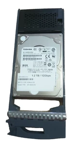 NetApp TOSHIBA 1.2TB 10K SAS 12G 2.5" HDD 108-00432 AL14SEB12EQ X342A-R6 SP-342A - Picture 1 of 3
