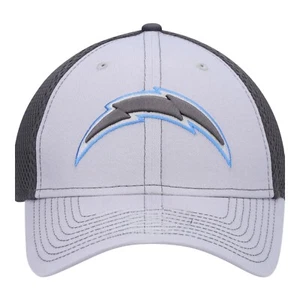 Los Angeles Chargers New Era 39THIRTY Grayed Stretch Fit NFL Hat Cap Fast Ship - Picture 1 of 11
