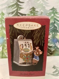 Hallmark Keepsake Ornament 1996 Collectible Jackpot Jingle - Picture 1 of 4
