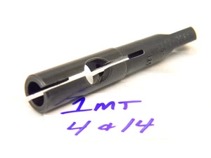 Tapador Morse MT1 ~ #4 y #14 taladro central ~ 12111 ~ #1MT - Imagen 1 de 5