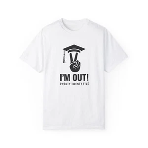 T-Shirt Abschluss 2025, individuelles Jahrsshirt, Unisex Abschluss T-Shirt, College - Bild 1 von 41