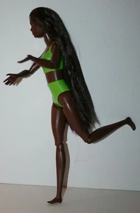 Mattel Barbie Doll AA Long Hair with Blue Streaks Articulated Arms and Legs - Picture 1 of 7