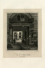 Antique Print-Architecture-Hotel Bullion-dentistry-Paris-Bouhot-Arnout-ca. 1826