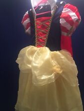Snow White Dress Toddler Beautiful Costume Dress Size 5T-7T With Shoes