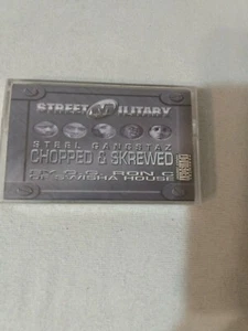 Street Military Steel Gangstaz Chopped And Screwed Tape Cassette By Og Ron C - Picture 1 of 3