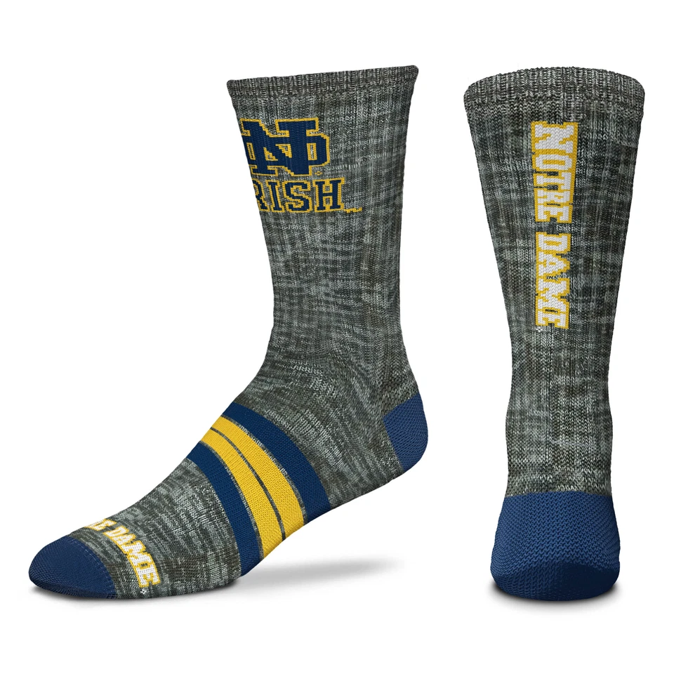 Notre Dame Fighting Irish Quad Promo Men's Crew Socks - Image 1 of 1