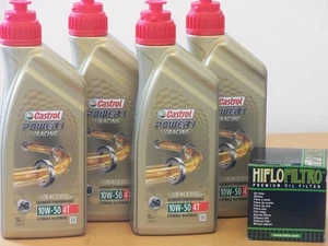 Castrol Power 1 Racing 4T 10W-50 / Ölfilter BMW F800 GS / R Bj 07 - 18 - Picture 1 of 1
