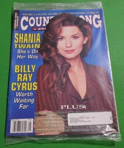 Shania Twain 1996 New Sealed Country Song Roundup Magazine Billy Ray Cyrus - Bild 1 von 3
