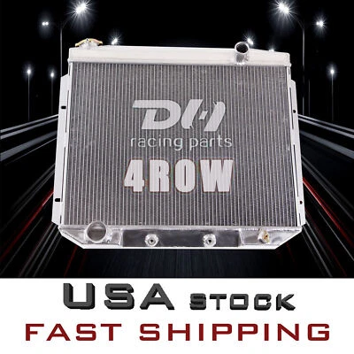 Fit 1957 1958 1959 Ford Fairlane/Ranchero/Skyliner/ Victori 4 Row Alum Radiator - Image 1 of 4