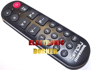 Superior Simply Anlernbare Universal Fernbedienung f. Krankenhaus Hotel Senioren - Picture 1 of 2