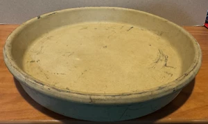 Pampered Chef 11" Round Deep Dish Baker Stoneware Family Heritage Collection - Picture 1 of 5