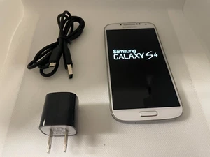 Samsung Galaxy S4 16GB WHITE (Carrier Unlocked for any GSM network) Very Good - Picture 1 of 1