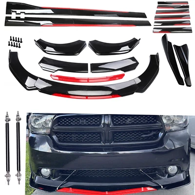 For Dodge Durango Front Rear Bumper Spoiler Body Kit Splitter Side Skirt N - Image 1 of 4