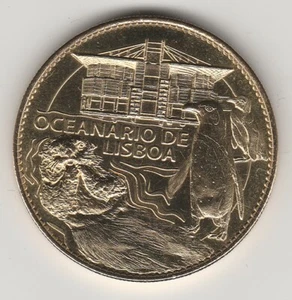 A 2009 TOKEN MEDAILLE ARTHUS-BERTRAND -- PORTUGAL N°9 OCEANARIO DE LISBOA LOUTRE - Picture 1 of 2