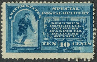 USA 1885 Special Delivery Scott E1 MHR (CV: $600 US) - Image 1 of 2