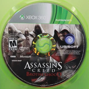 Assassin's Creed: Brotherhood (Xbox 360, 2010) DISC ONLY Platinum Hits Version - Picture 1 of 7