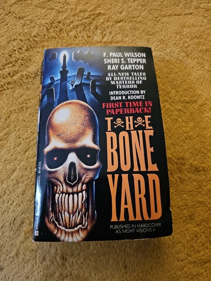 The Bone Yard Horror Stories From F. Paul Wilson More Vintage 80s Paperback 1991 - Image 1 of 4