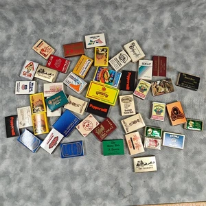 Lotto 40 libri fiammiferi pubblicitari vintage copertine vuote ristoranti hotel - Foto 1 di 9