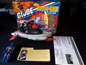GI Joe Man-O-War Submarine Sub Cobra Neunaugen The Real American Hero Hasbro 2000 - Bild 1 von 7
