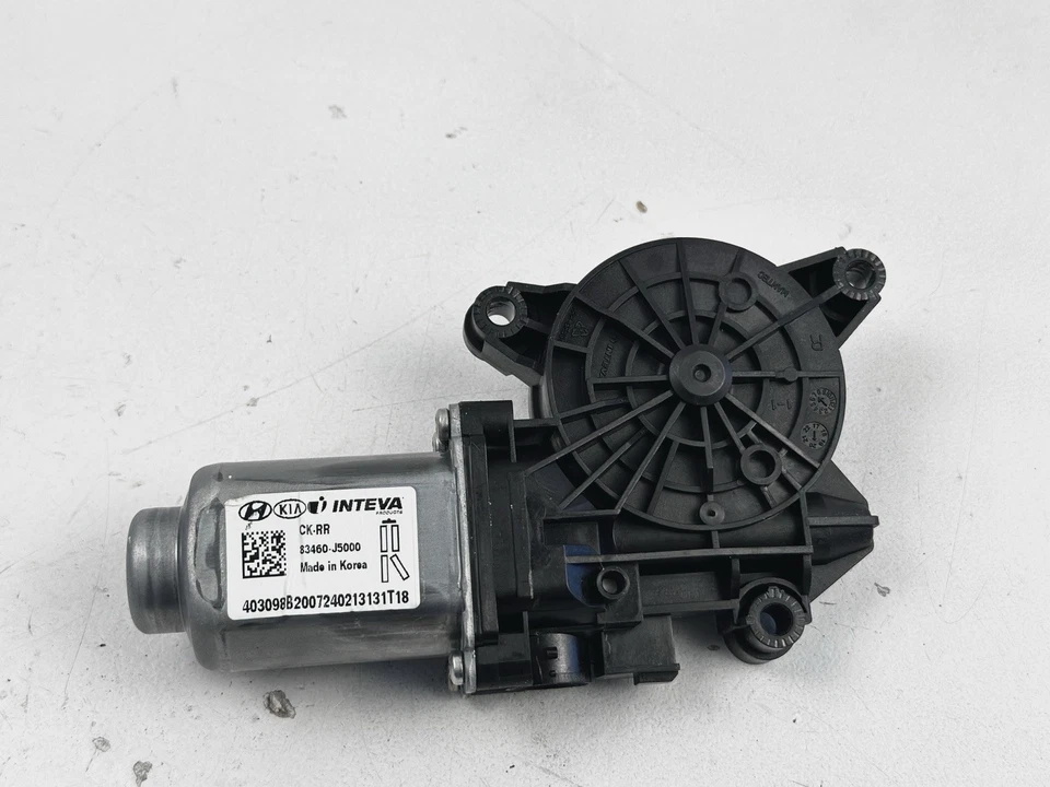 2018-2023 KIA STINGER REAR RIGHT SIDE DOOR WINDOW REGULATOR MOTOR 83460J5000 OEM - Image 1 of 3