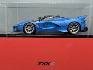 Maquetas de coches 1:12 BBR Ferrari FXX-K 2014 Matt Race Blue ÚNICAS Ltd 01/01 EMBALAJE ORIGINAL - Imagen 1 de 20