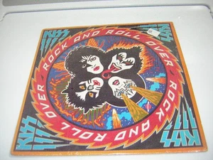 KISS LP ROCK N ROLL OVER IN SHRINK W/MERCH FORM &STICKER 1976 ACE FREHLEY - Picture 1 of 15