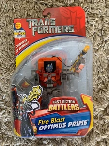 2007 Transformers Fire Blast Optimus Prime Fast Action Battlers TY - Bild 1 von 2